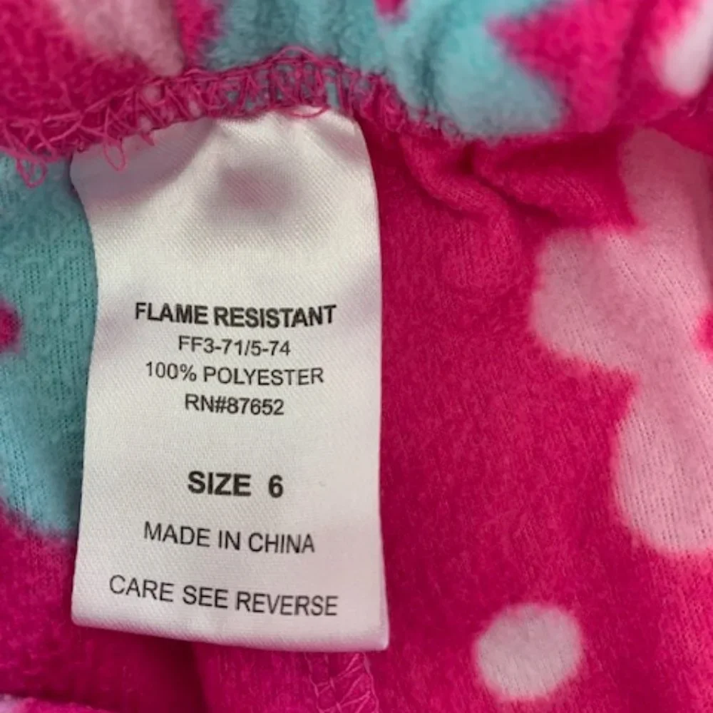 Girls Size 6 bundle of 3 Pajama Sets - Picture 5 of 11